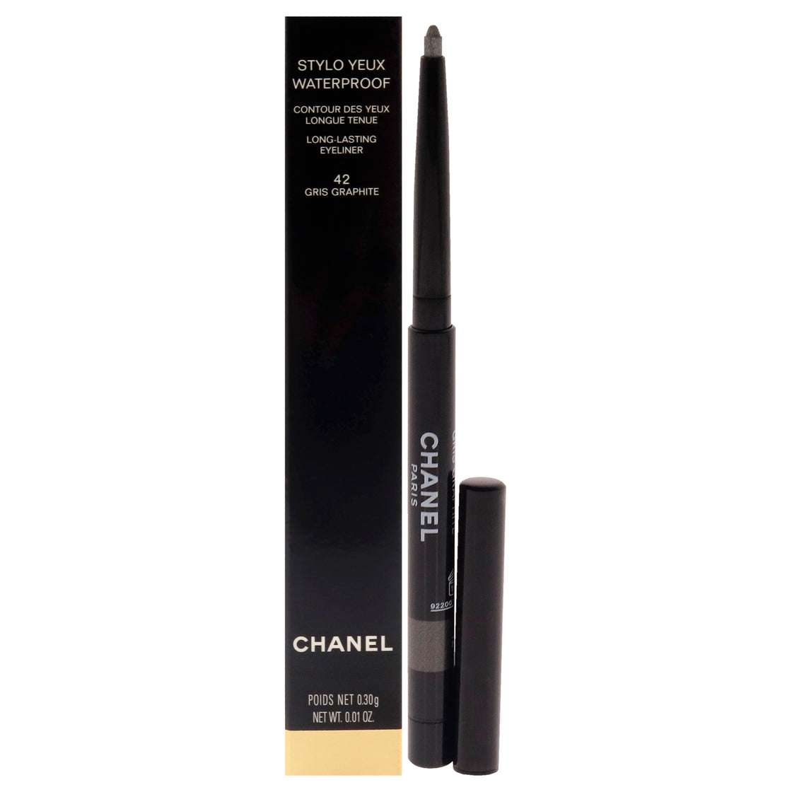 Stylo Yeux Waterproof - 42 Gris Graphite by Chanel for Women - 0.01 oz Eyeliner