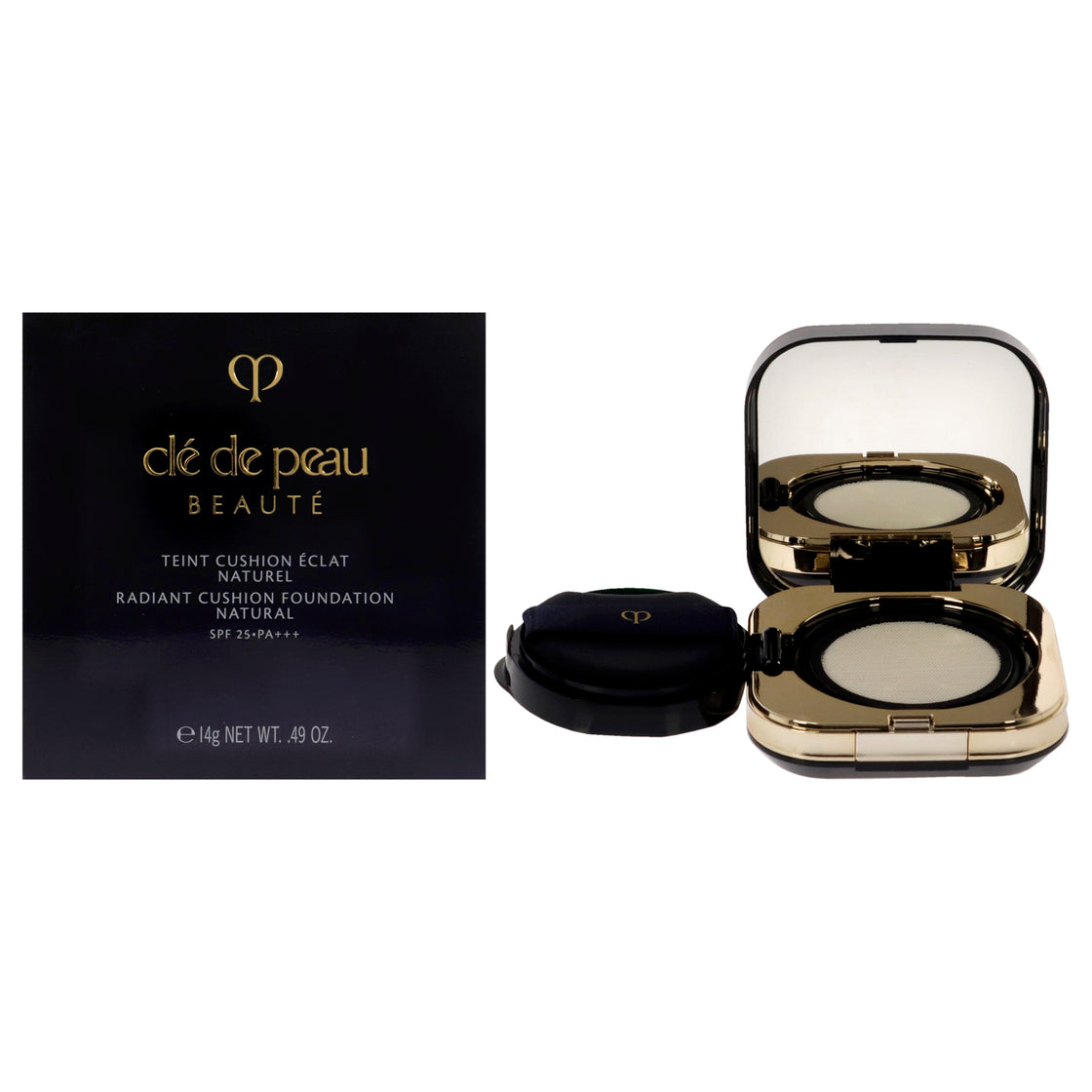 Radiant Cushion Foundation Natural - B10 Light Beige by Cle De Peau for Women - 0.49 oz Foundation