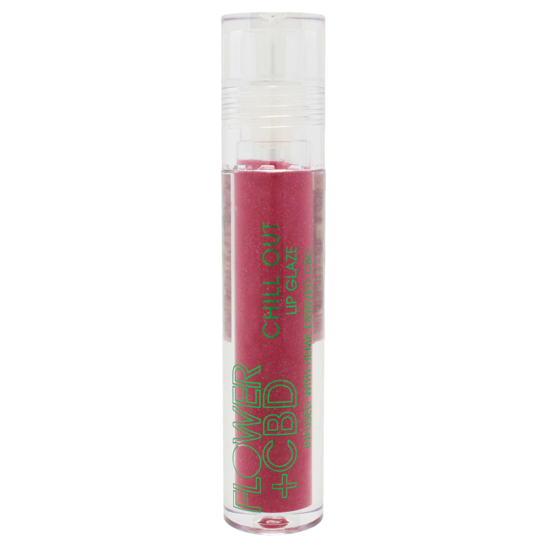 CBD Chill Out Lip Glaze - 25 Zen by Flower Beauty for Women - 0.1 oz Lip Gloss