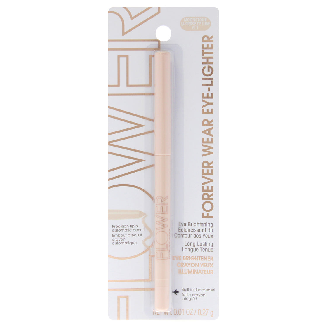 Forever Wear Eye-Lighter - EL1 Moonstone by Flower Beauty for Women - 0.01 oz Eyeliner