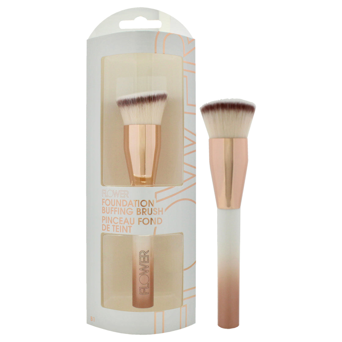 Foundation Buffing Brush - B1 by Flower Beauty for Women - 1 Pc Brush