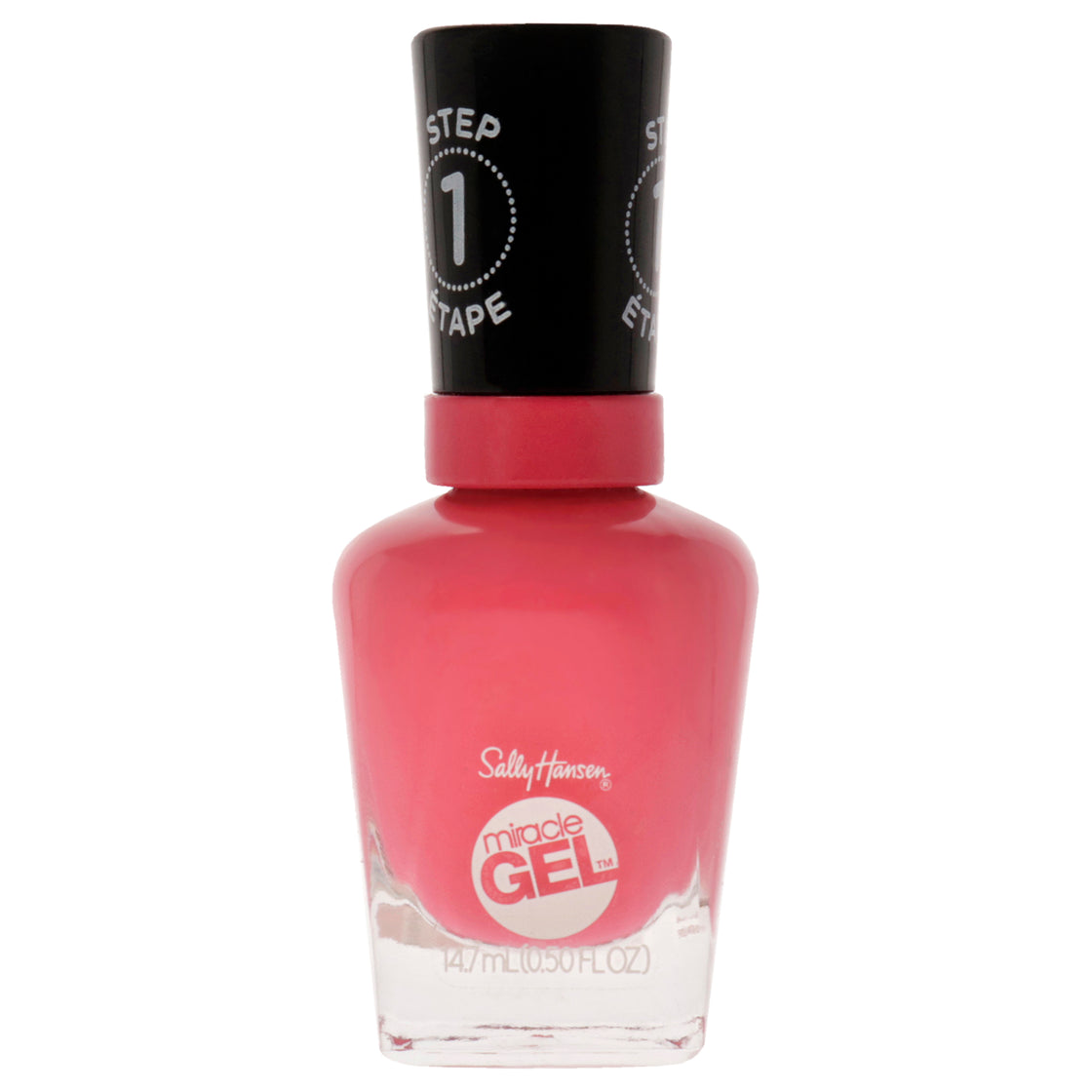 Miracle Gel - 339 Electric Pop by Sally Hansen for Women - 0.5 oz Nail Polish