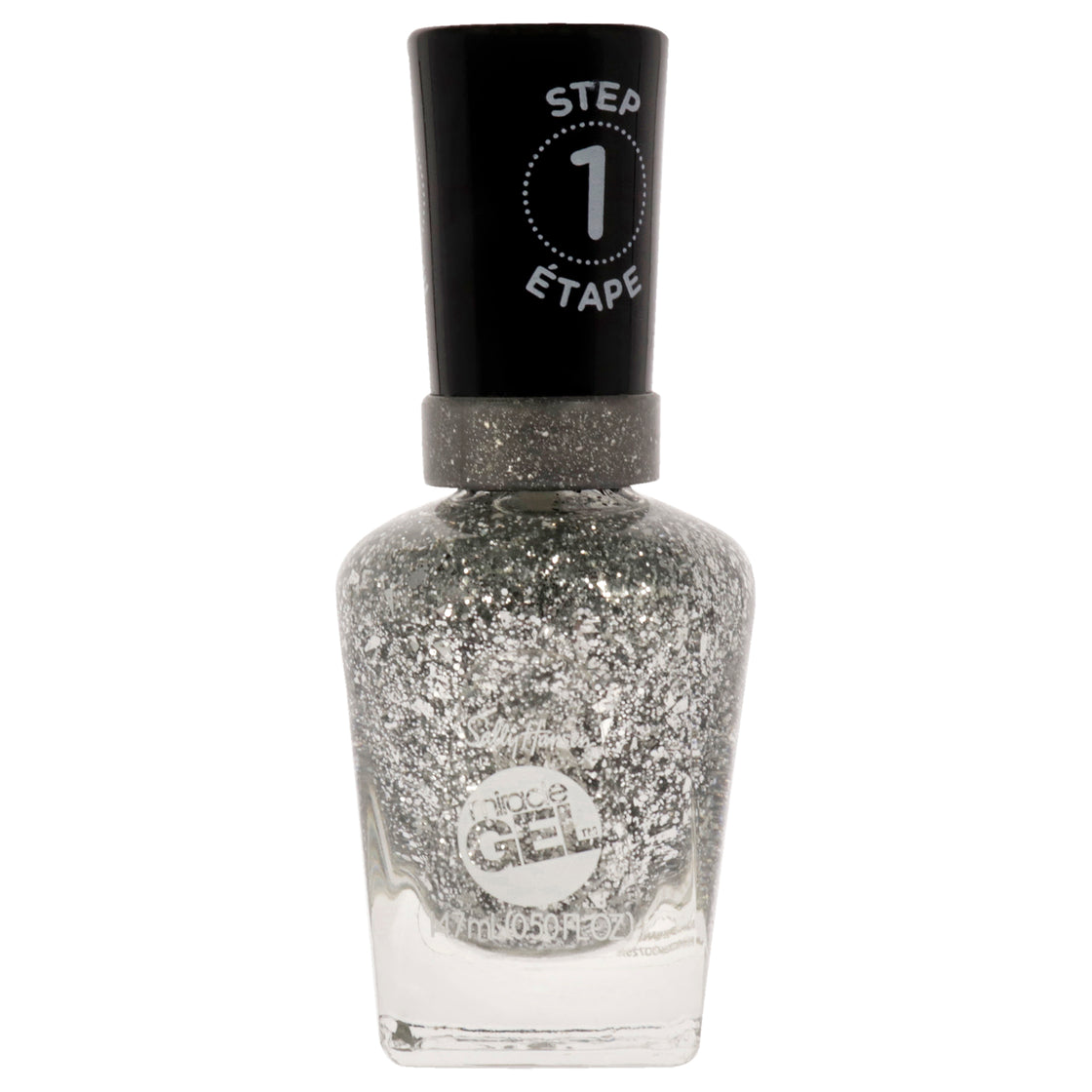 Miracle Gel - 781 Deep Sea Diamond by Sally Hansen for Women - 0.5 oz Nail Polish