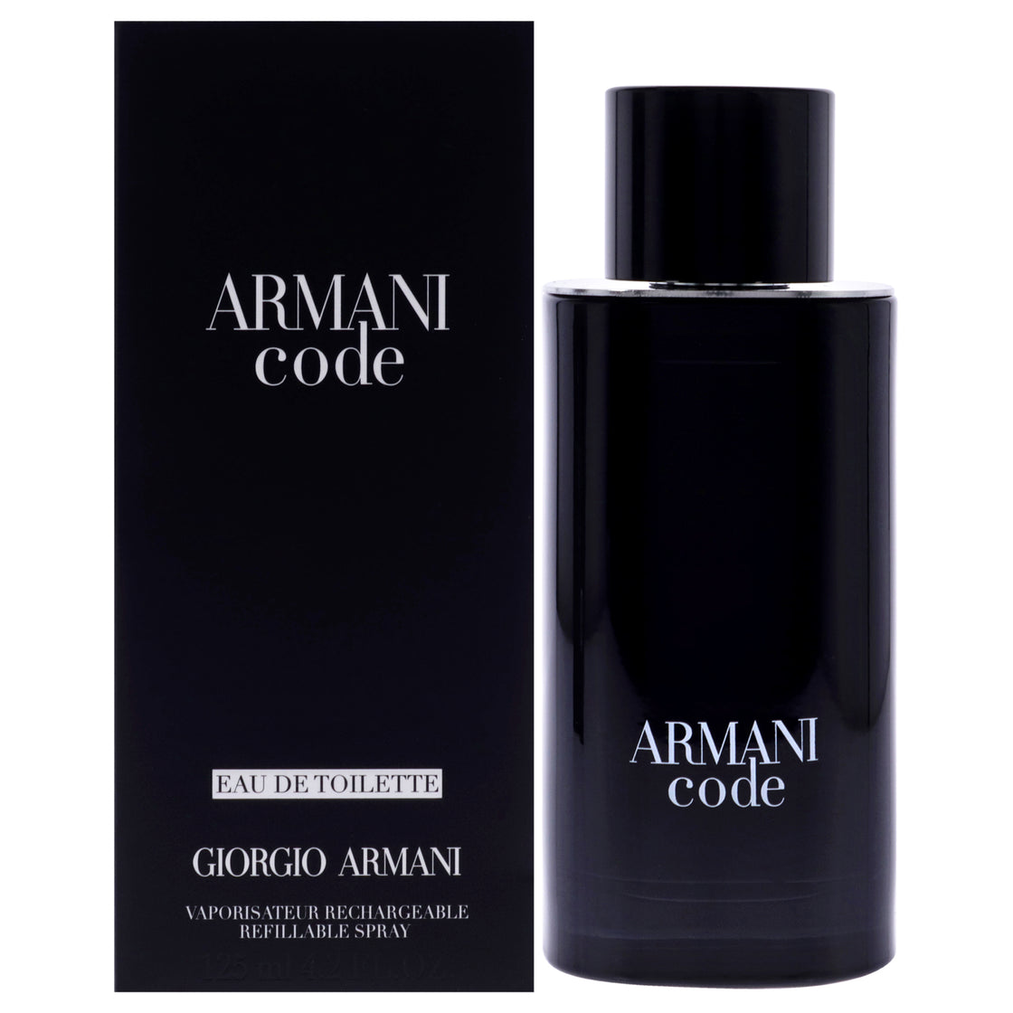 Armani Code by Giorgio Armani for Men - 4.2 oz EDT Spray (Refillable)