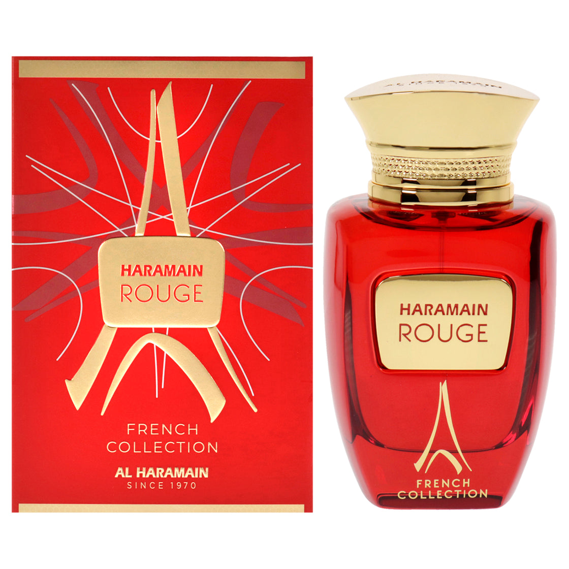 Rouge French Collection by Al Haramain for Unisex - 3.3 oz EDP Spray