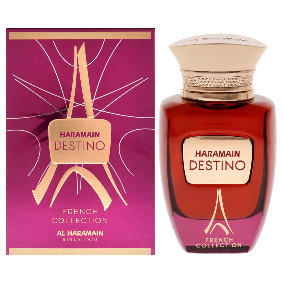 Destino French Collection by Al Haramain for Unisex - 3.33 oz EDP Spray