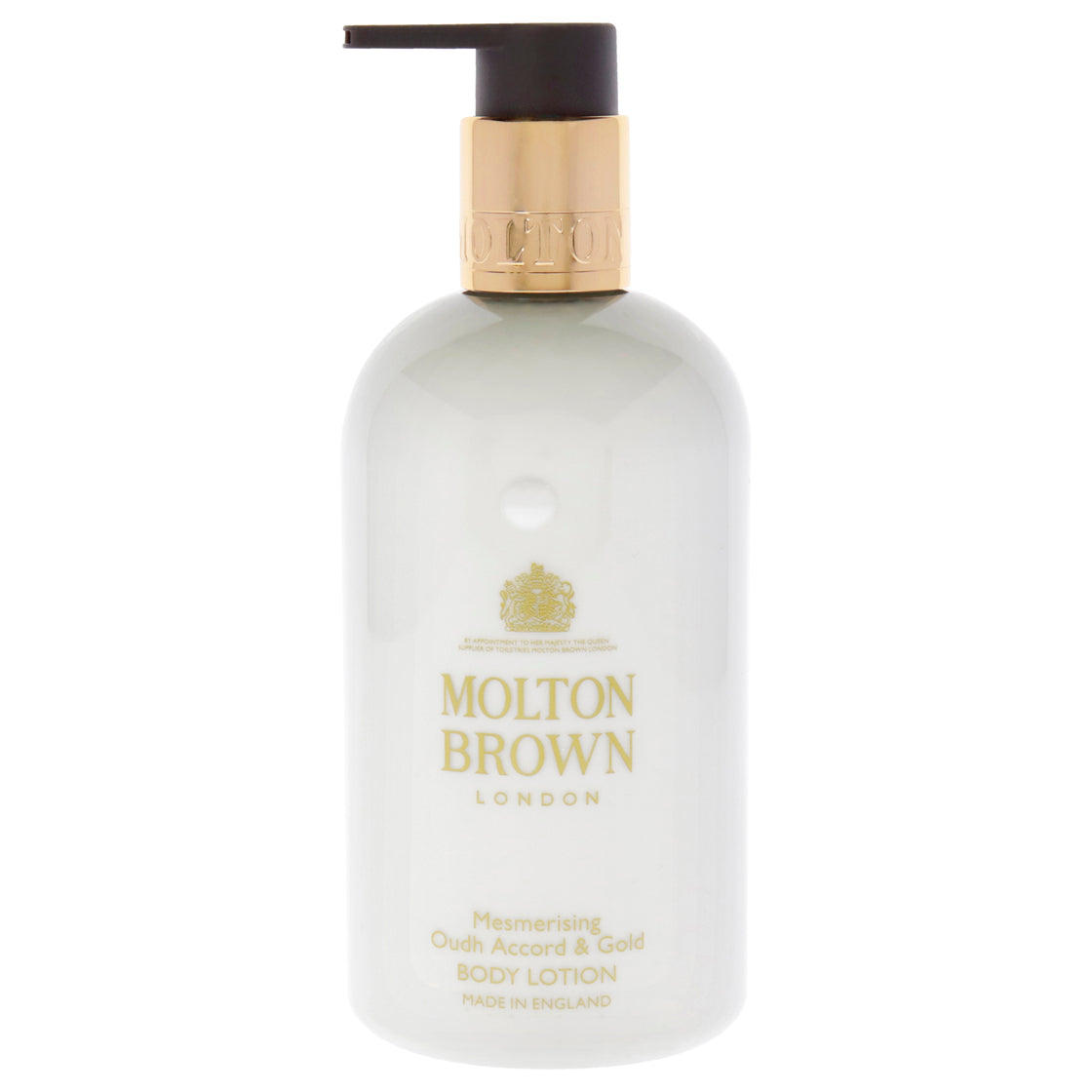 Mesmerising Oudh Accord and Gold Body Lotion by Molton Brown for Unisex - 10 oz Body Lotion