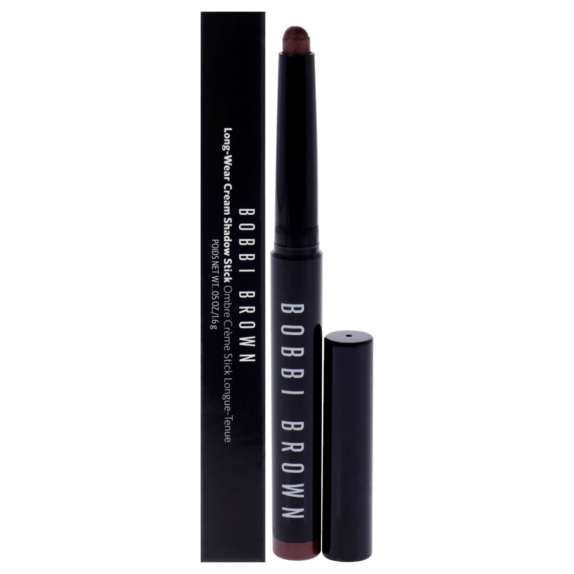 Long-Wear Cream Shadow Stick - Mulberry Shimmer by Bobbi Brown for Women - 0.05 oz Eye Shadow