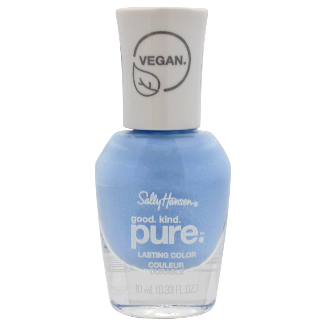 Good Kind Pure Vegan - 370 Crystal Blue by Sally Hansen for Women - 0.33 oz Nail Polish