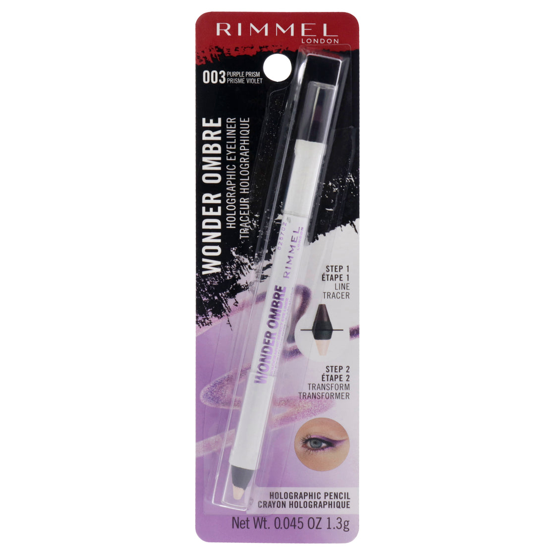 Wonder Ombre Holographic Eyeliner - 003 Purple Prism by Rimmel London for Women - 0.045 oz Eyeliner