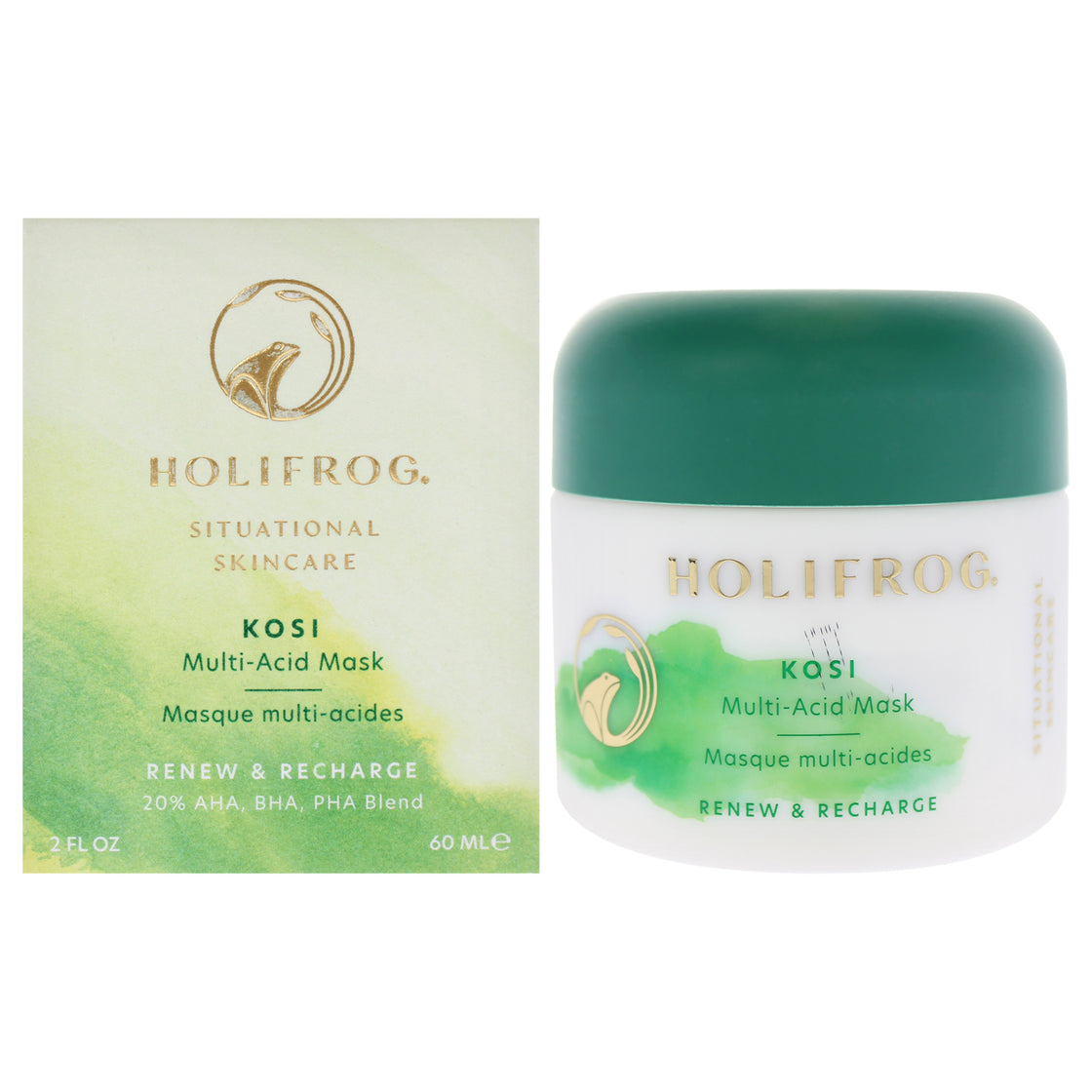 Kosi Multi-Acid Mask by HoliFrog for Women - 2 oz Mask