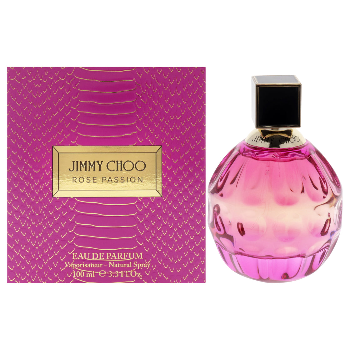 Rose Passion by Jimmy Choo for Women - 3.3 oz EDP Spray