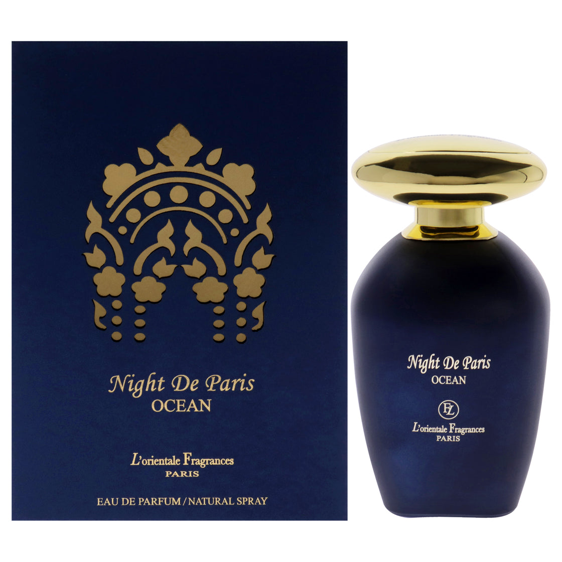 Night De Paris Ocean by LOrientale Fragrances for Unisex - 3.3 oz EDP Spray