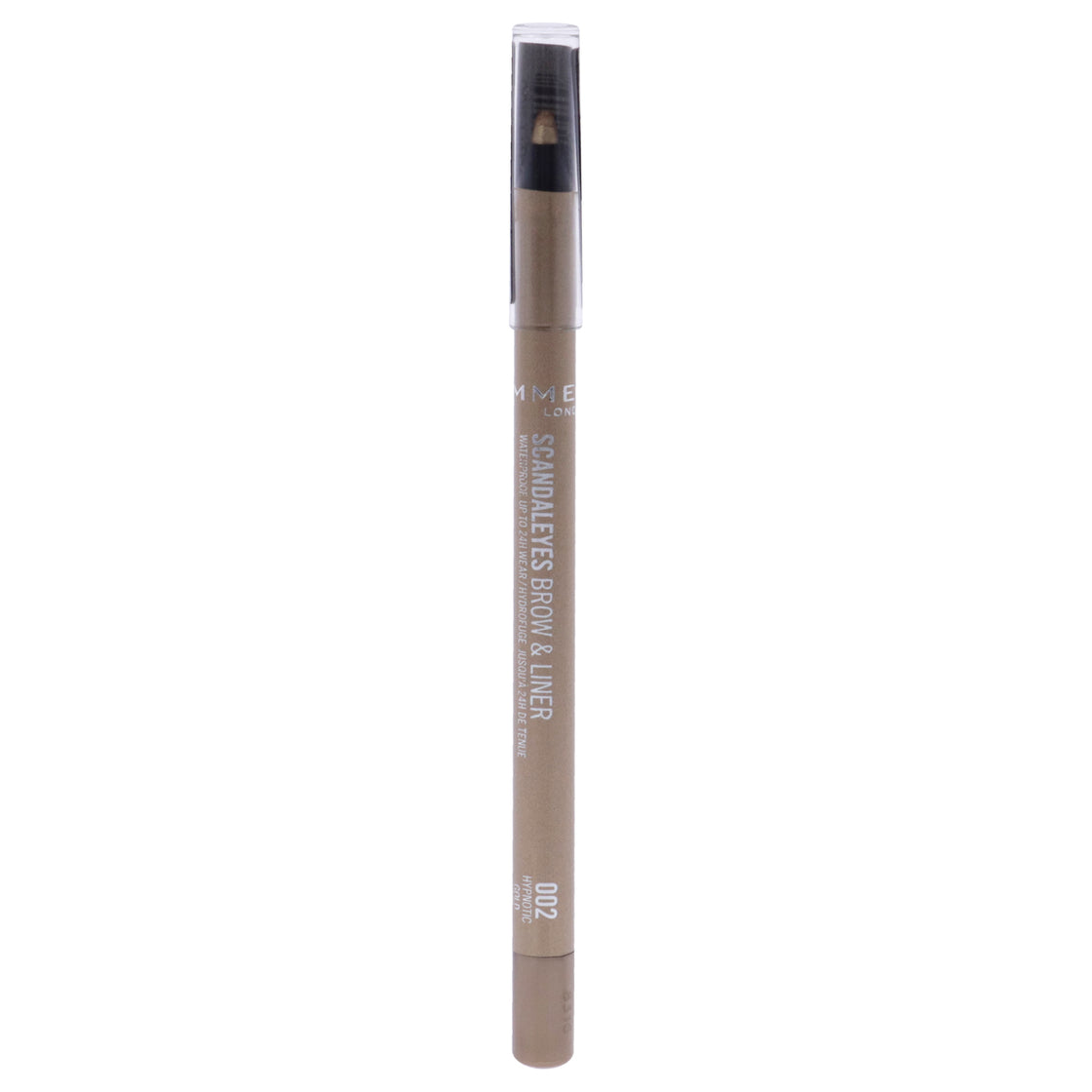 Scandaleyes Brow and Liner Waterproof - 002 Hypnotic Gold by Rimmel London for Women - 0.04 oz Eyeliner