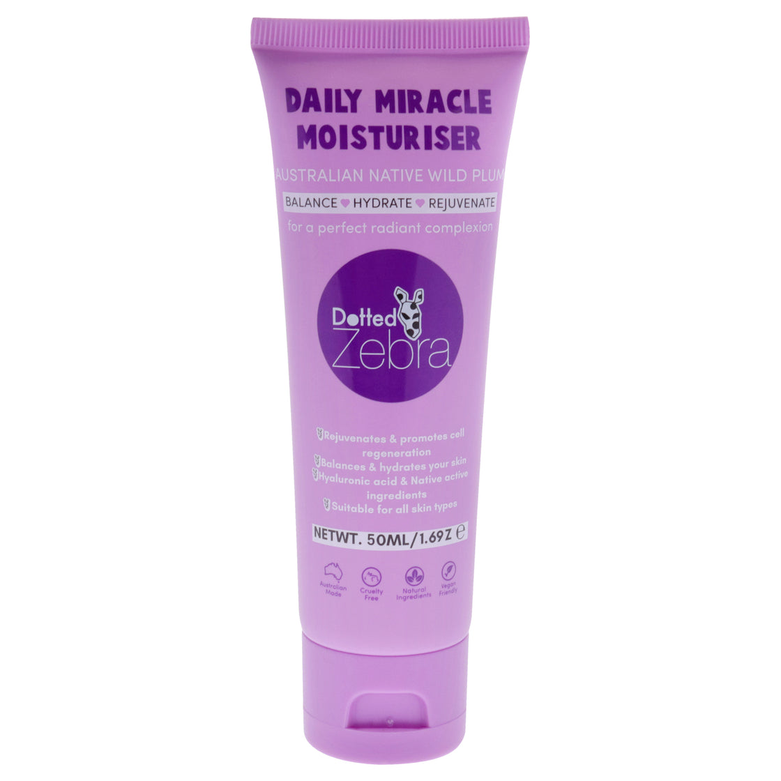 Daily Miracle Moisturizer by Dotted Zebra for Women - 1.69 oz Moisturizer