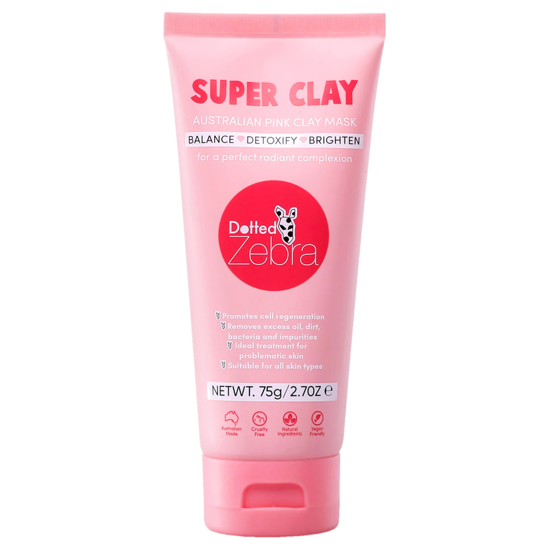 Super Clay by Dotted Zebra for Women - 2.7 oz Mask