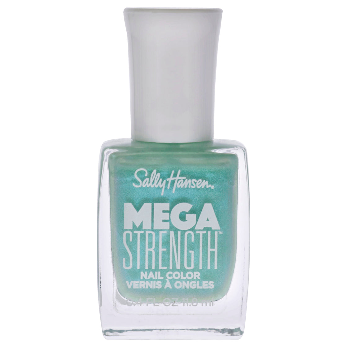 Mega Strength Nail Color - 065 Keepin It Reel by Sally Hansen for Women - 0.4 oz Nail Polish