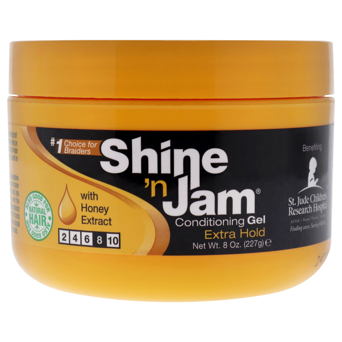 Shine-n-Jam Extra Hold by Ampro for Women - 8 oz Gel