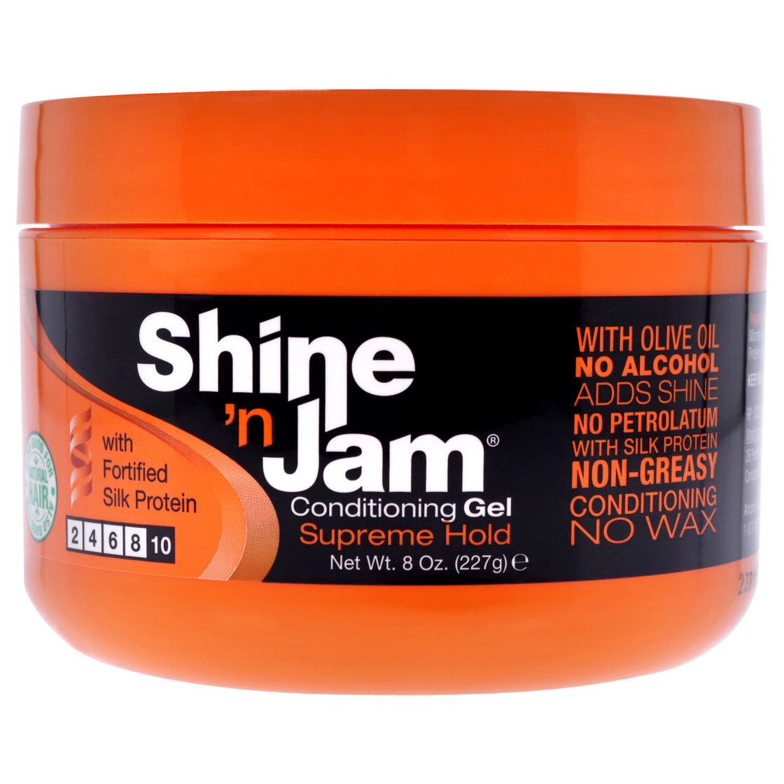 Shine-n-Jam Supreme Hold by Ampro for Women - 8 oz Gel