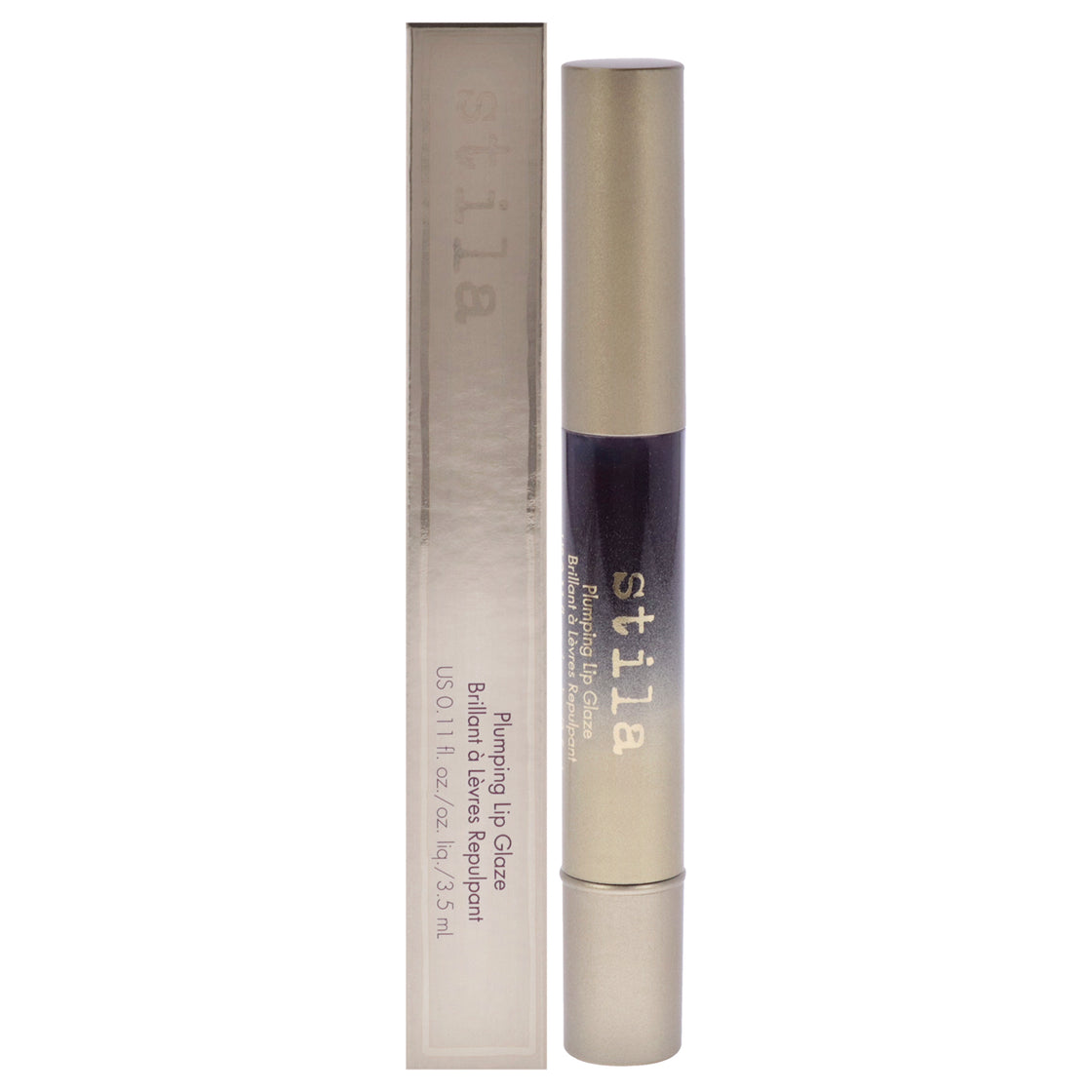 Plumping Lip Glaze - Chestnut by Stila for Women - 0.11 oz Lip Gloss