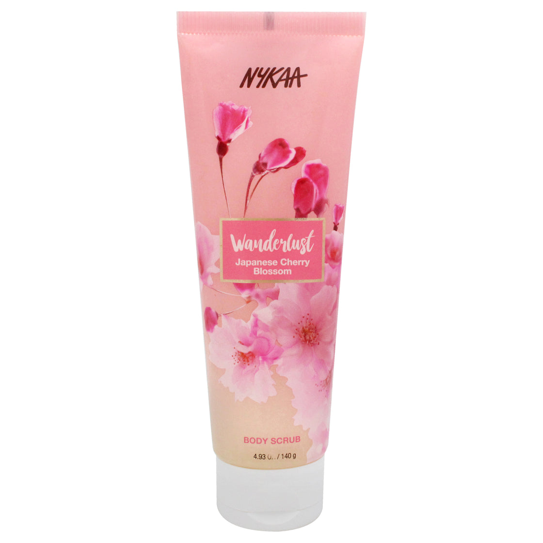 Wanderlust Body Scrub - Japanese Cherry Blossom by Nykaa Naturals for Women - 4.93 oz Scrub