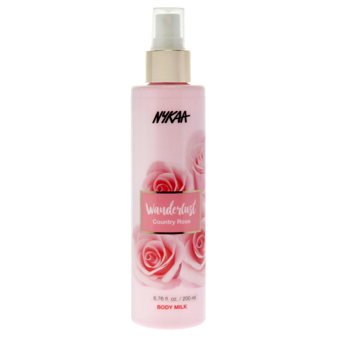 Wanderlust Body Milk - Country Rose by Nykaa Naturals for Women - 6.76 oz Body Milk