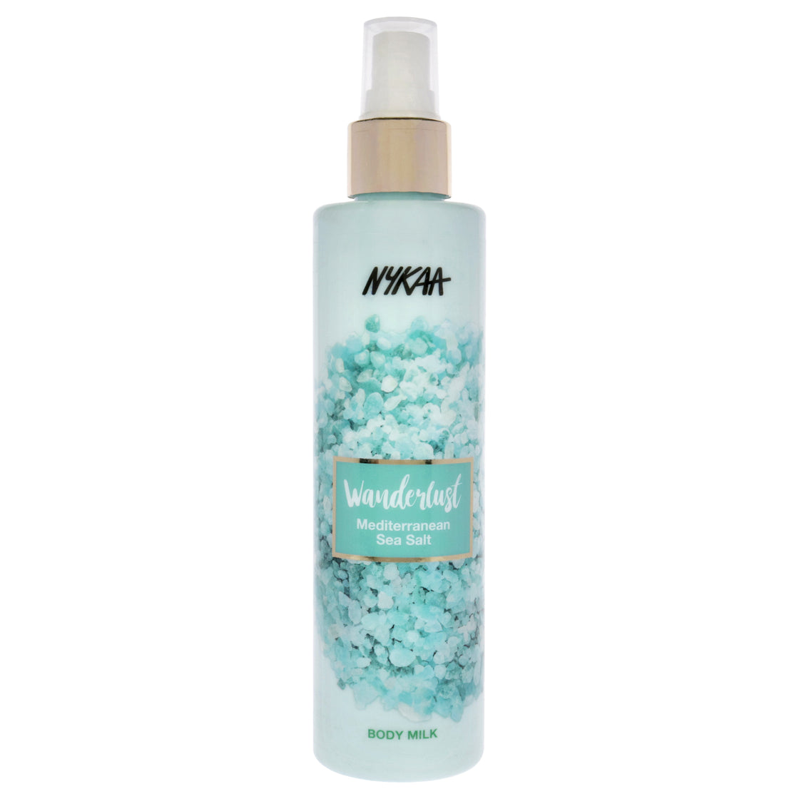 Wanderlust Body Milk - Mediterranean Sea Salt by Nykaa Naturals for Women - 6.76 oz Body Milk