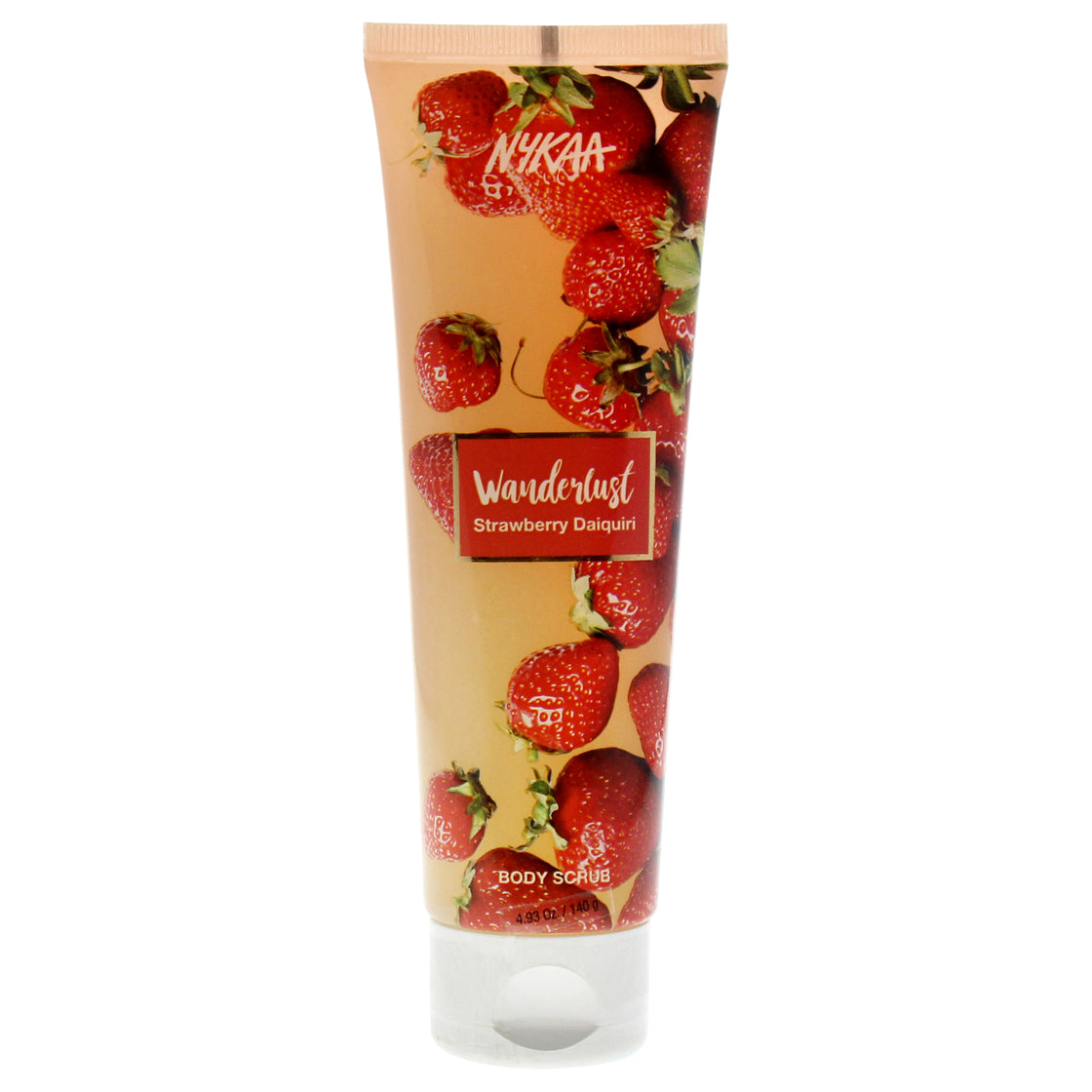 Wanderlust Body Scrub - Strawberry Daiquiri by Nykaa Naturals for Women - 4.93 oz Scrub