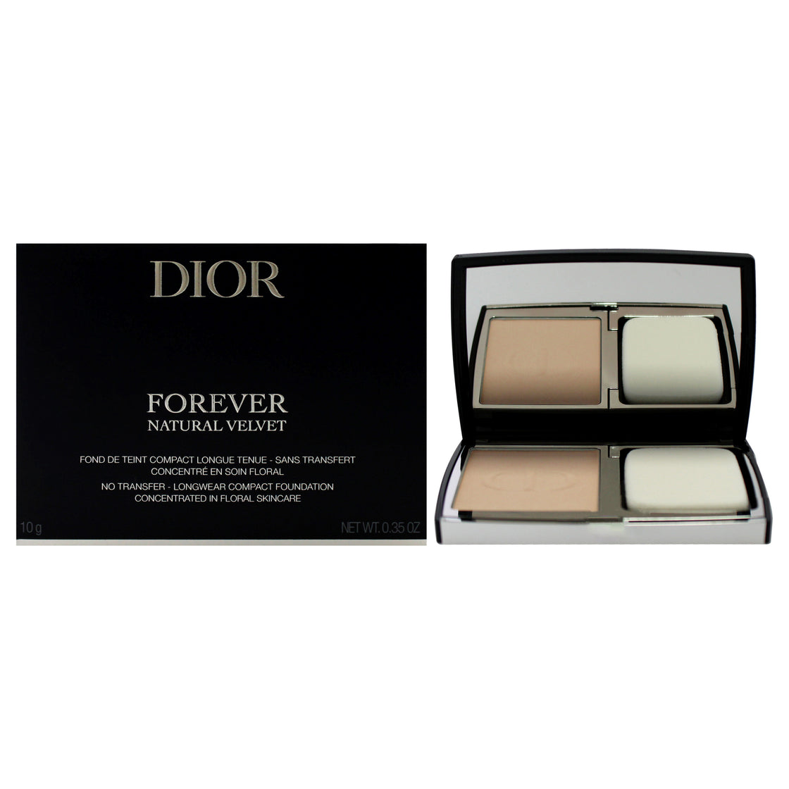 Dior Forever Natural Velvet - 1N Neutral by Christian Dior for Women - 0.35 oz Foundation