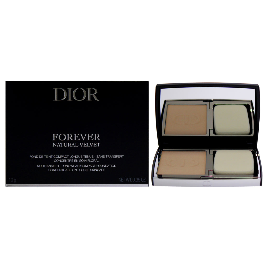 Dior Forever Natural Velvet - 2N Neutral by Christian Dior for Women - 0.35 oz Foundation