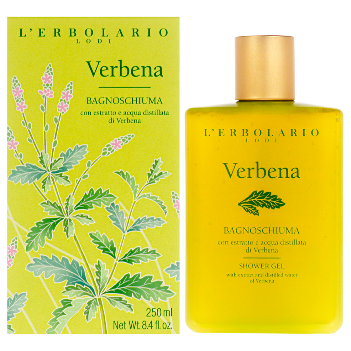 Shower Gel - Verbena by LErbolario for Unisex - 8.4 oz Shower Gel