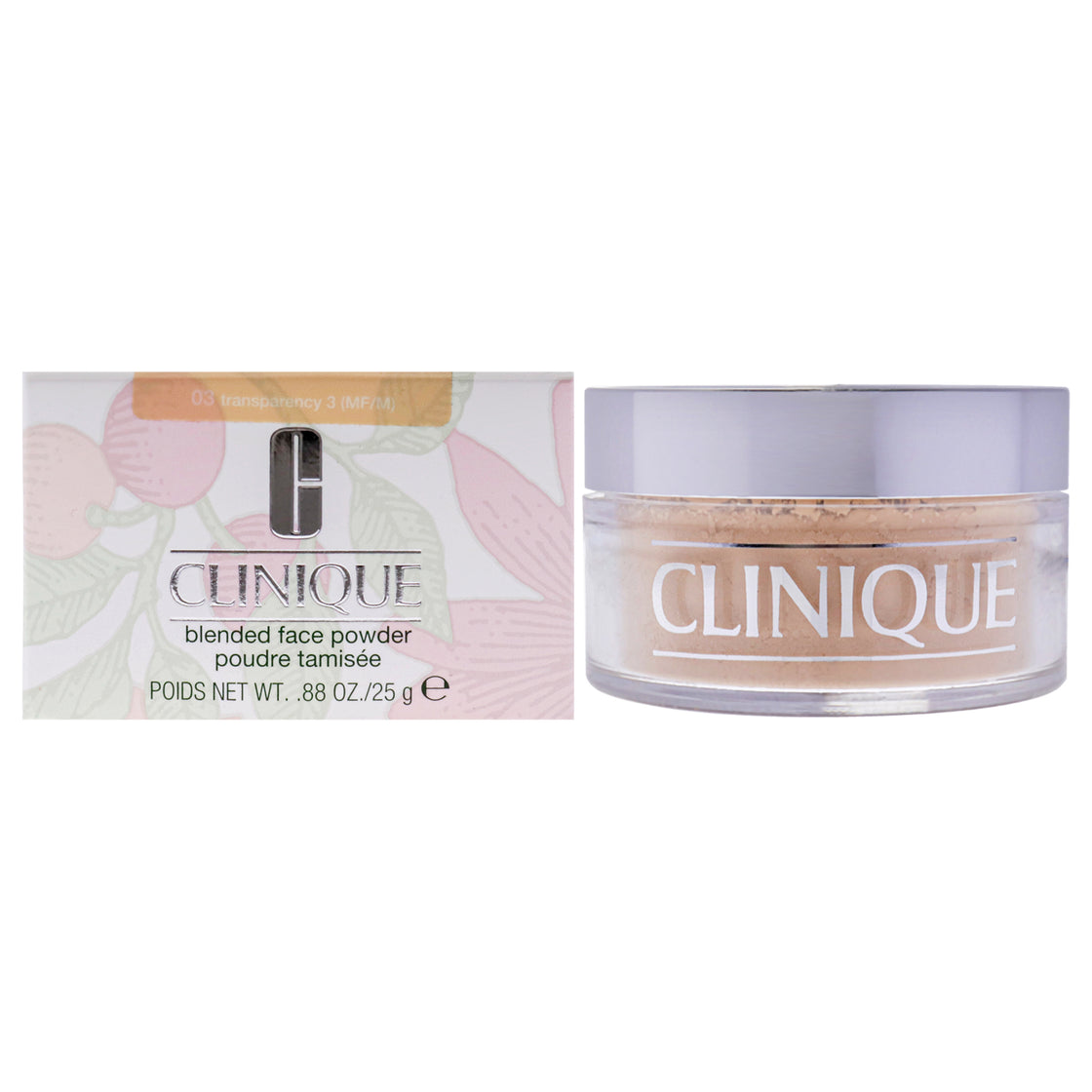 Blended Face Powder- 03 Transparency by Clinique for Women - 0.88 oz Powder