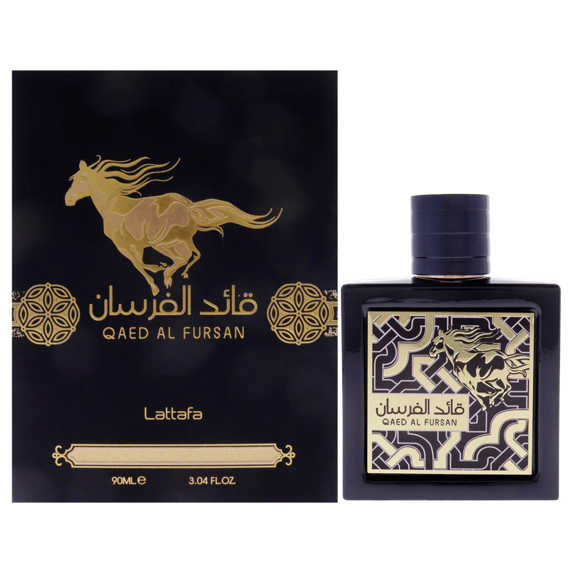 Qaed Al Fursan by Lattafa for Men - 3.04 oz EDP Spray