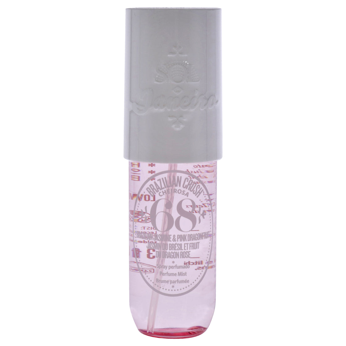 Brazilian Crush Cheirosa 68 - Brazilian Jasmin and Pink DragonFruit by Sol de Janeiro for Women - 3 oz Perfume Mist