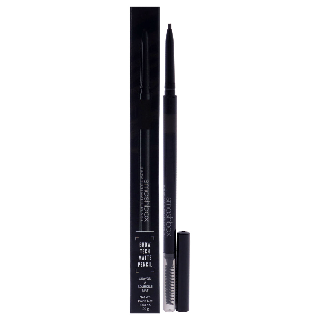 Brow Tech Matte Pencil - Dark Brown by SmashBox for Women - 0.003 oz Eyebrow Pencil