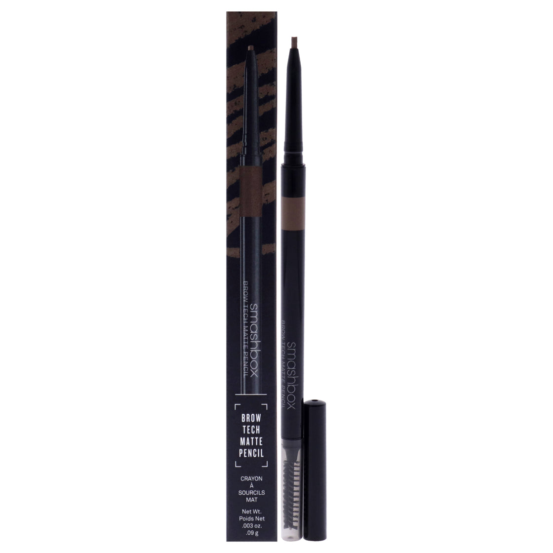 Brow Tech Matte Pencil - Taupe by SmashBox for Women - 0.003 oz Eyebrow Pencil