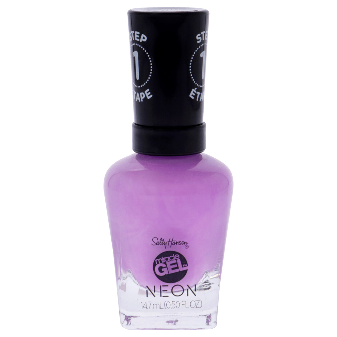 Miracle Gel Neon - 054 Violet by Sally Hansen for Women - 0.5 oz Nail Polish