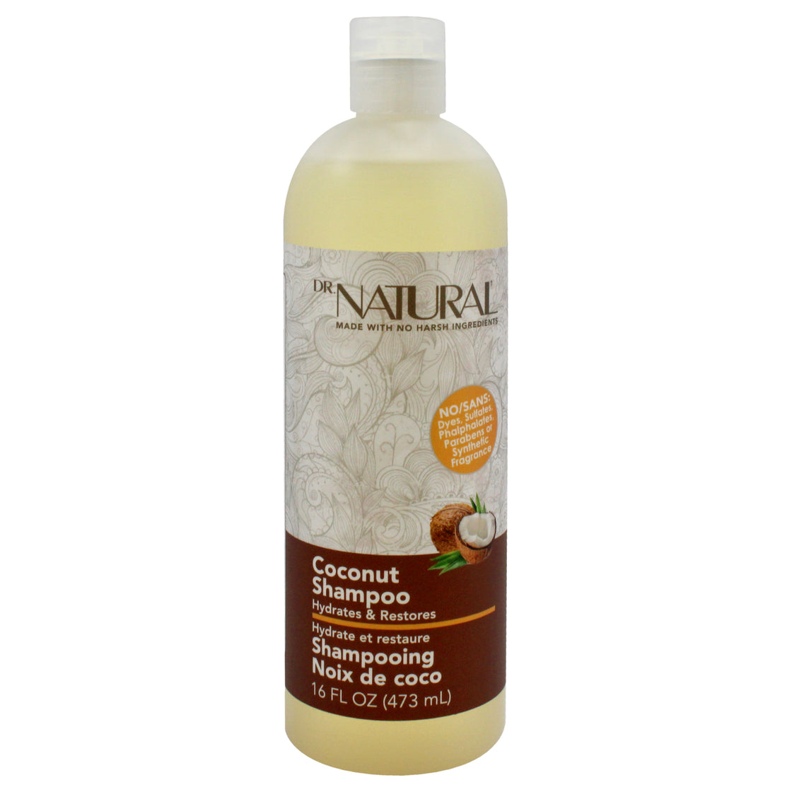 Intense Hydration Shampoo - Coconut by Dr. Natural for Unisex - 16 oz Lotion