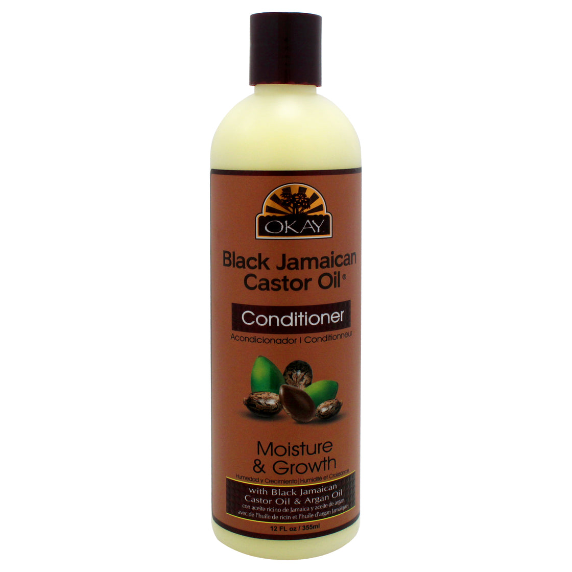 Black Jamaican Castor Oil Conditioner by Okay for Unisex - 12 oz Conditioner