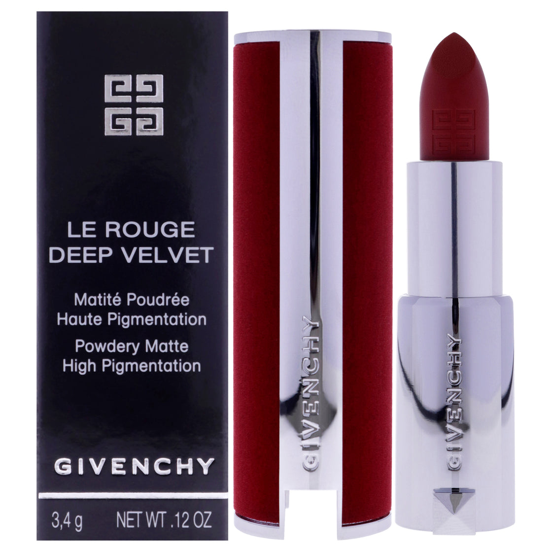 Le Rouge Deep Velvet Matte Lipstick - 36 Linterdit by Givenchy for Women - 0.12 oz Lipstick