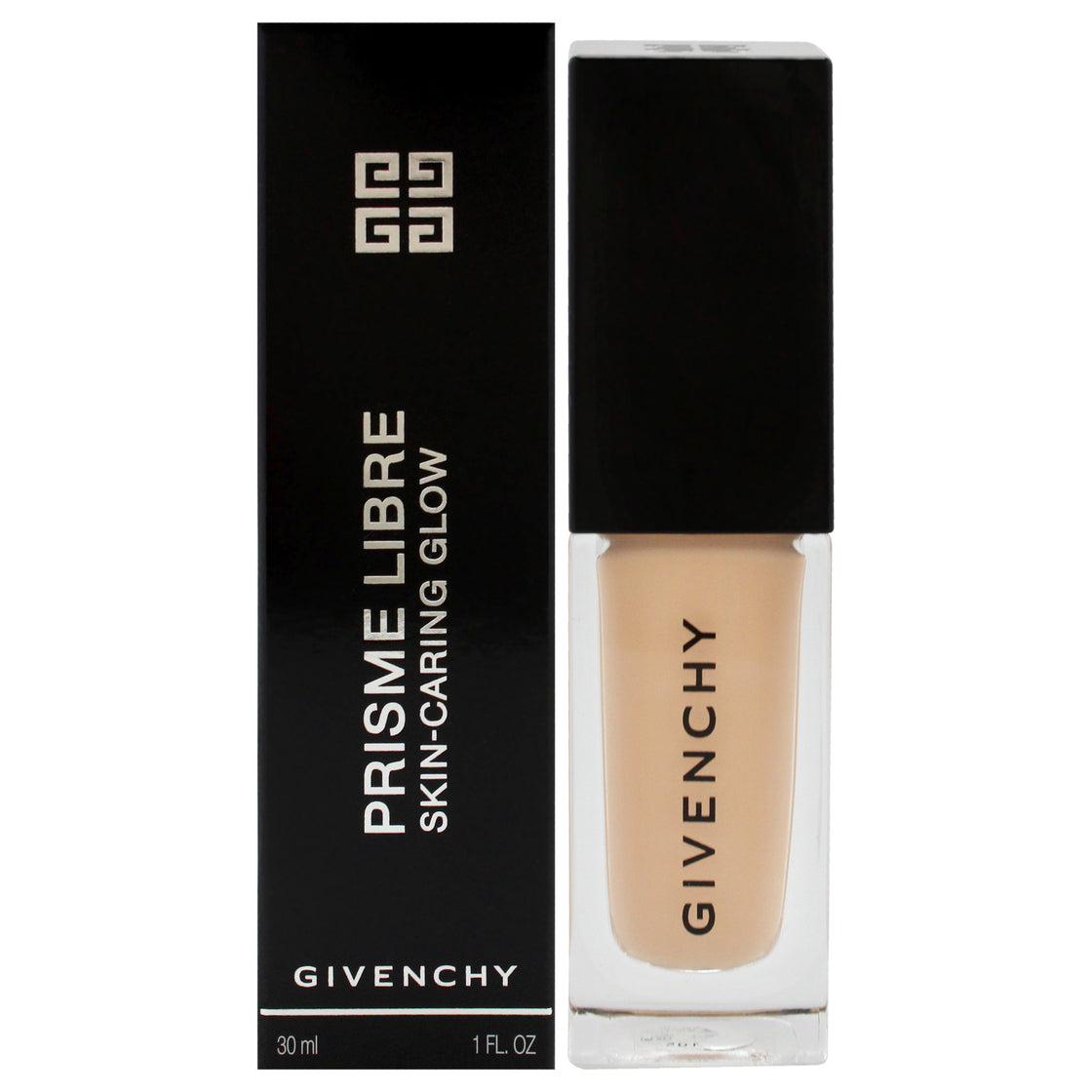 Prisme Libre Skin-Caring Glow Foundation - 1-W105 Fair with Warm Yellow Undertones by Givenchy for Women - 1 oz Foundation