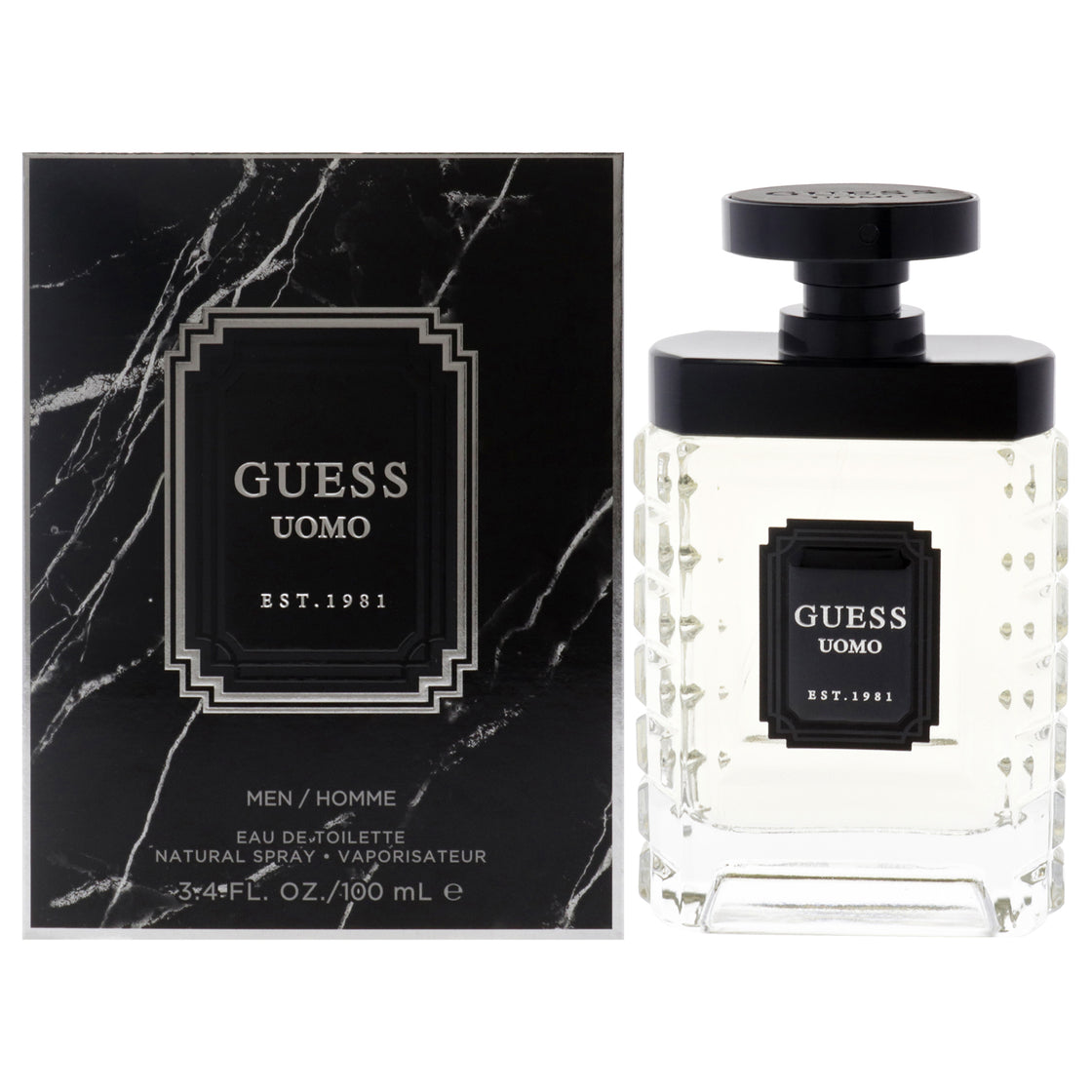 Guess Uomo by Guess for Men - 3.4 oz EDT Spray