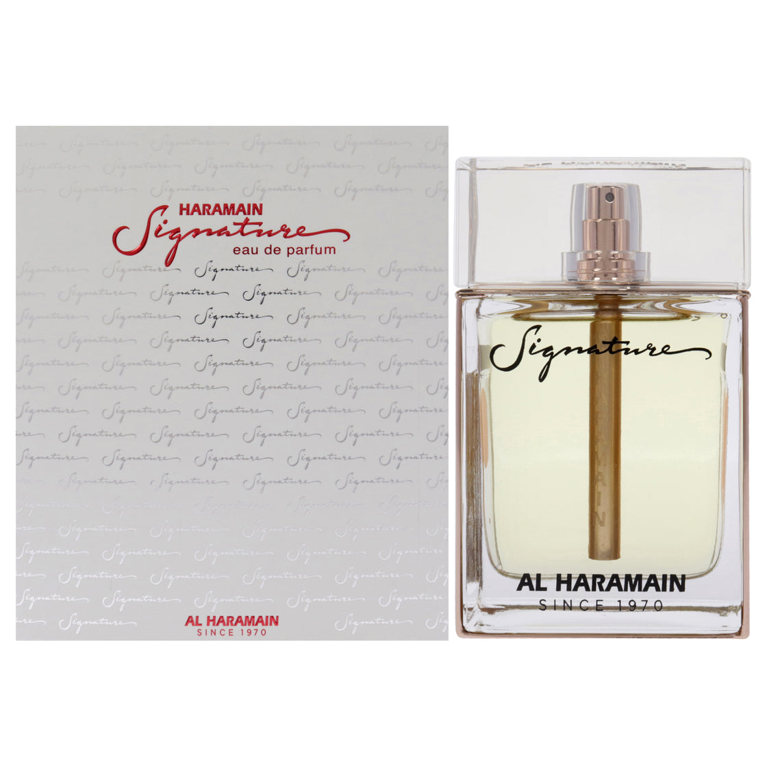 Signature Rose Gold by Al Haramain for Women - 3.33 oz EDP Spray