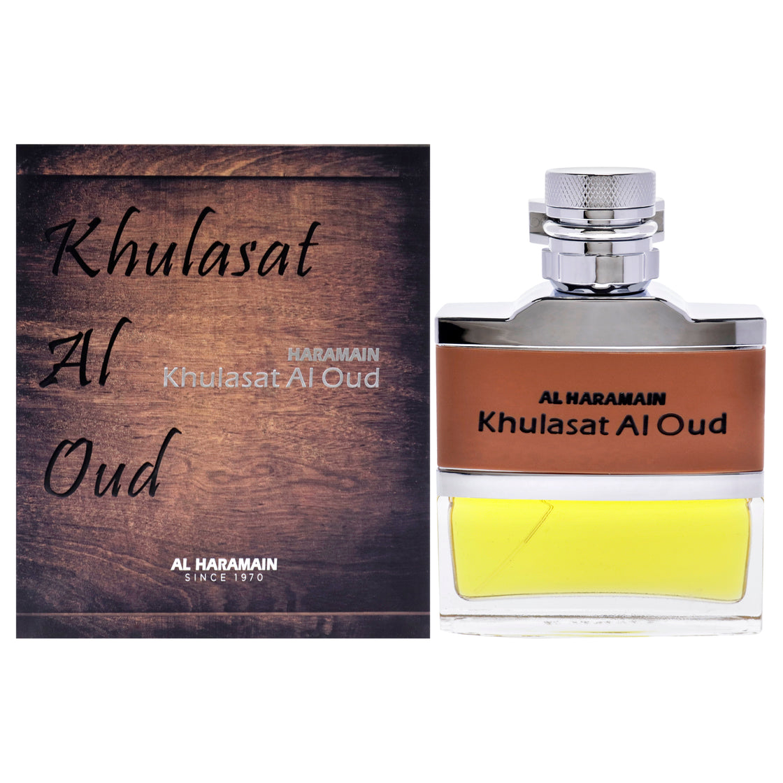 Khulasat Al Oud by Al Haramain for Men - 3.3 oz EDP Spray