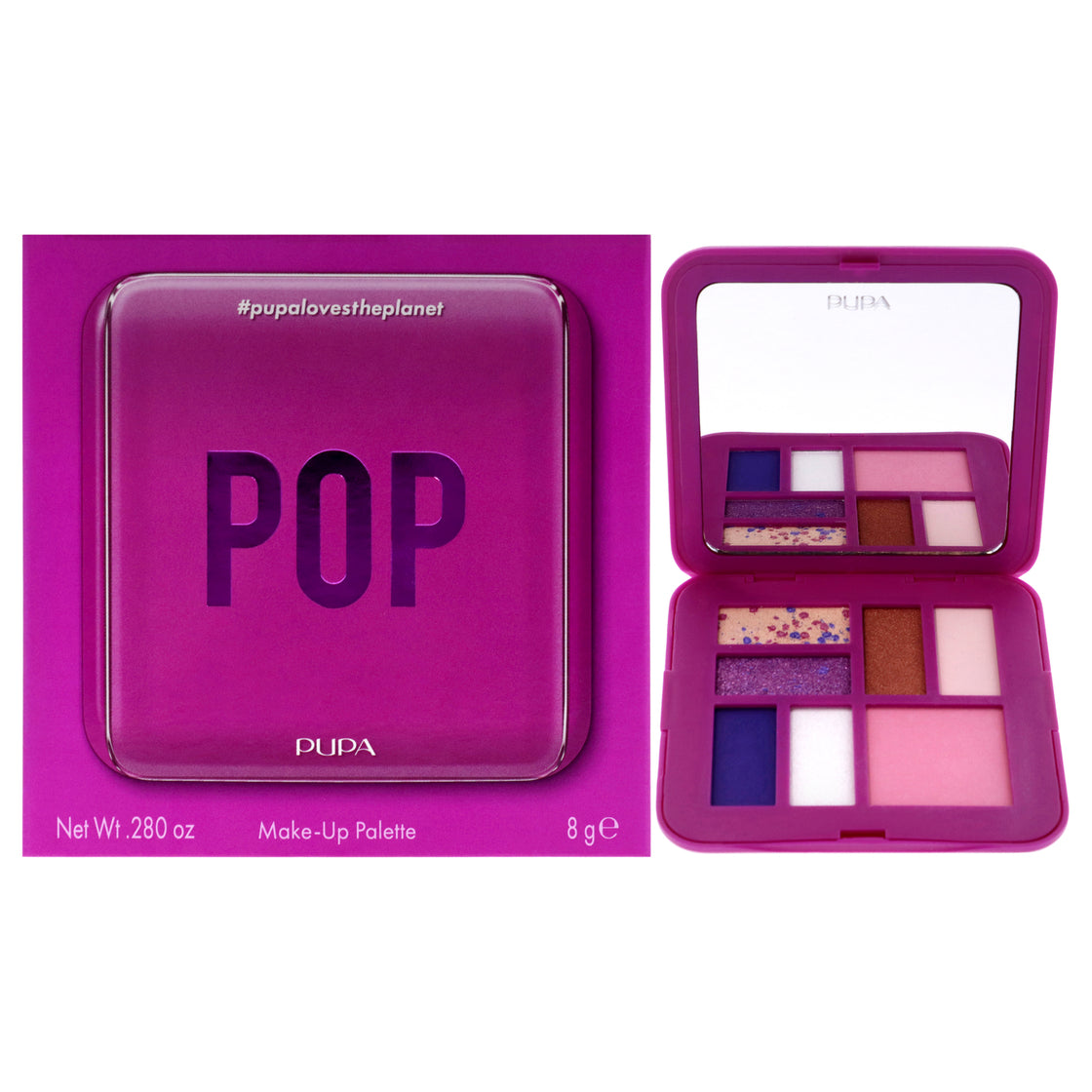 Make-Up Palette - 006 Pop by Pupa Milano for Women - 0.280 oz Makeup