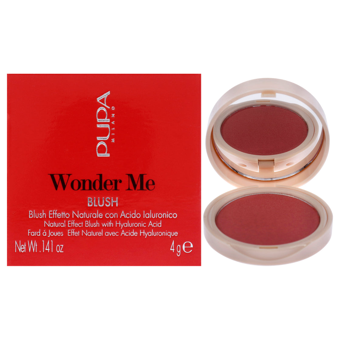 Wonder Me Blush - 005 - Deep Passion Matte by Pupa Milano for Women - 0.141 oz Blush