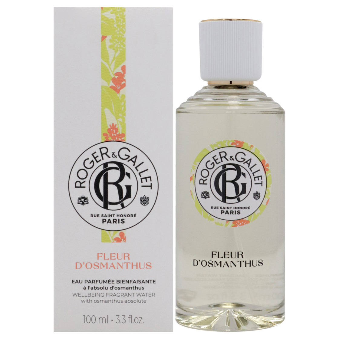 Osmanthus Flower by Roger & Gallet for Unisex - 3.3 oz Fragrant Water Spray