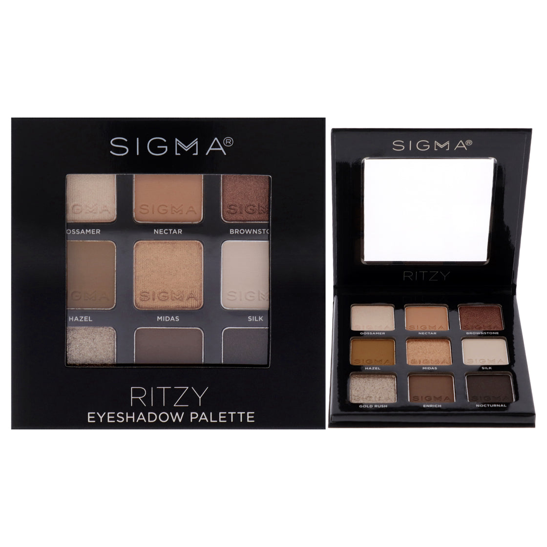 Eyeshadow Palette - Ritzy by SIGMA for Women - 0.032 oz Eye Shadow