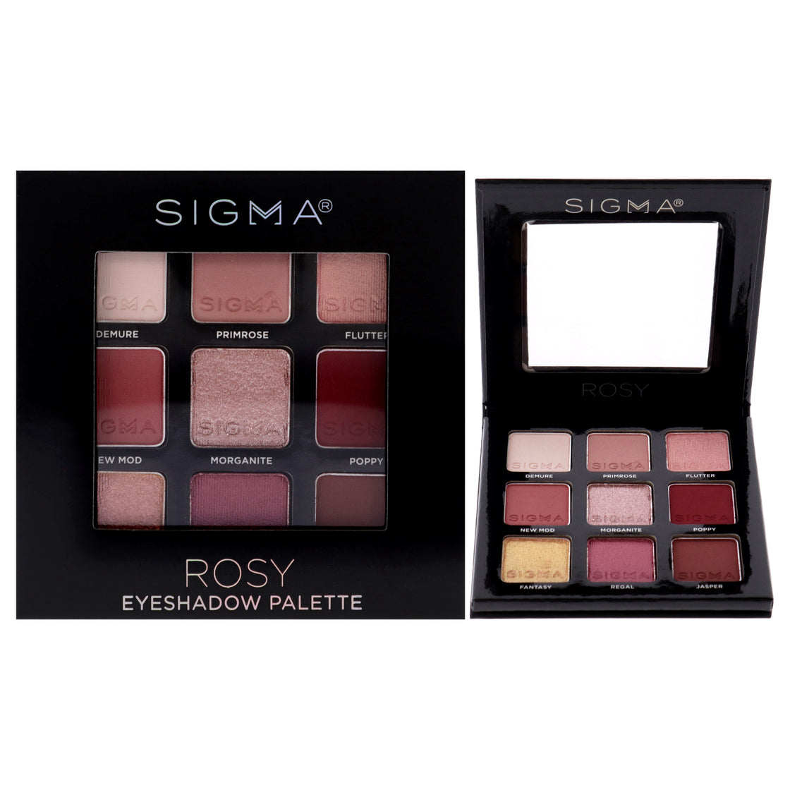 Eyeshadow Palette - Rosy by SIGMA for Women - 0.032 oz Eye Shadow