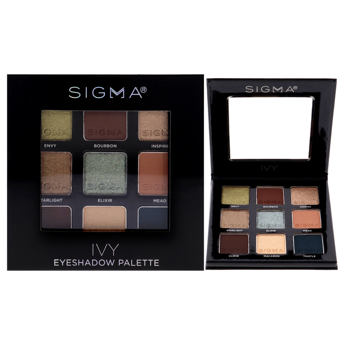 Eyeshadow Palette - Ivy by SIGMA for Women - 0.032 oz Eye Shadow